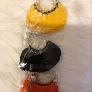 Boho Earrings Lot 3 pairs